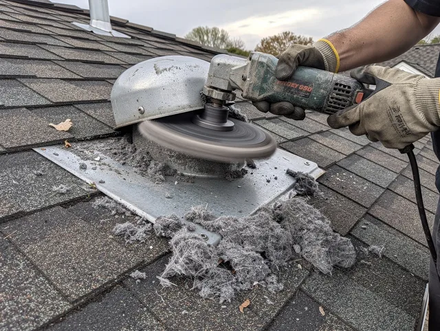 Expert roof dryer vent cleaning by Ipswich Dryer Vent Cleaning in Ipswich