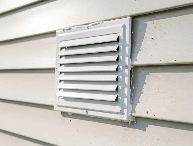 Expert vent cover replacement by Ipswich Dryer Vent Cleaning in Ipswich