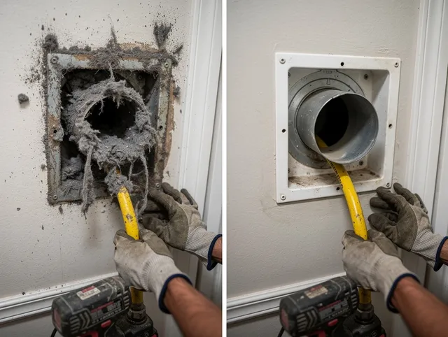 Expert gas dryer vent cleaning by Ipswich Dryer Vent Cleaning in Ipswich