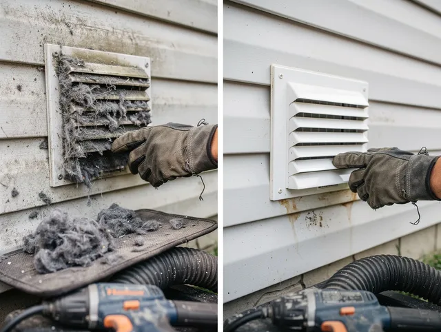 Residential dryer vent cleaning by Ipswich Dryer Vent Cleaning in Ipswich